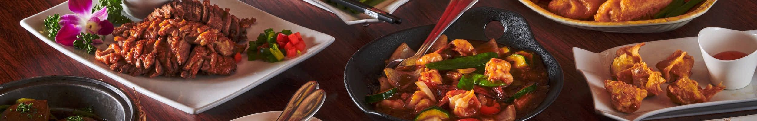 Featured dishes showcase