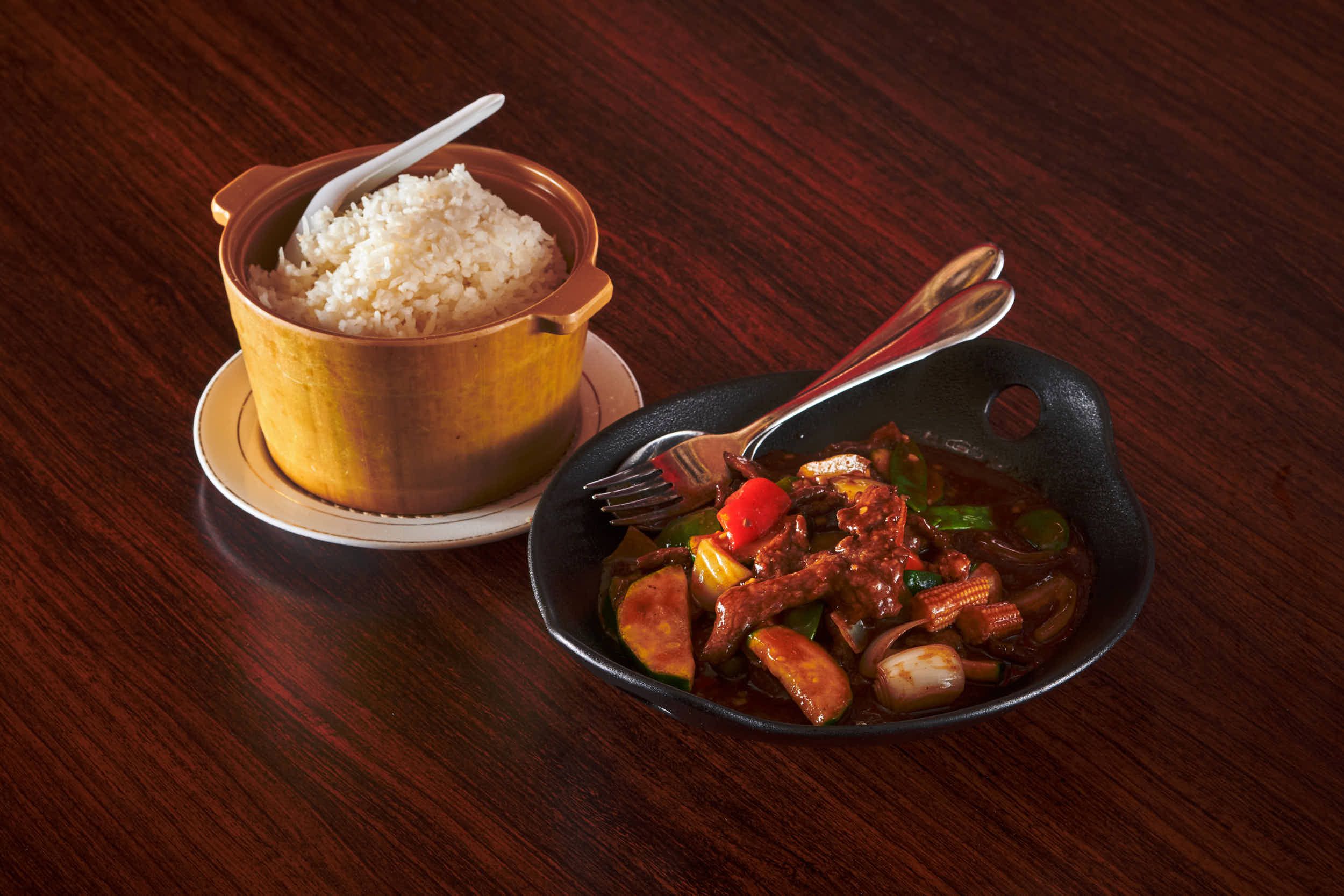 Fei Teng Biff - Marinated beef dish